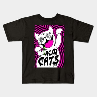 Techno Psy Shirt - Psychedelic Organism - Catsondrugs.com - #psychedelic #psychedelicart #trippy #psytrance #art #psy #trippyart #music #trance #rave #love #psychedelictrance #psyart #digitalart #psytranceworld #trancefamily Kids T-Shirt